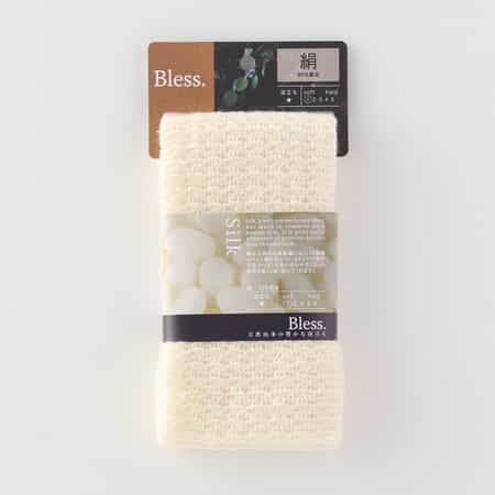 ブレス ボディタオル 絹