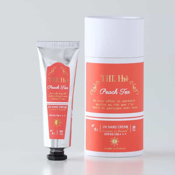 ザ・ティー ハンドクリーム　ピーチ 30g