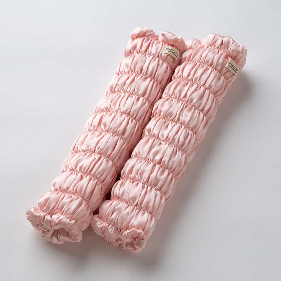【田中みな実さん愛用】イオンドクター シルクレッグウォーマー(2本組) 商品丈38cm