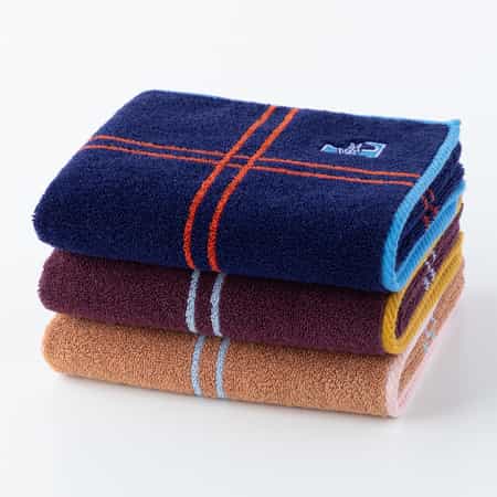 エンブレム フェイスタオル