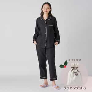 【クリスマス限定ラッピング無料！】マシュマロガーゼパイピングレディスパジャマ