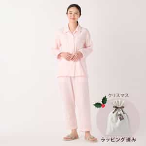 【クリスマス限定ラッピング無料！】マシュマロガーゼパイピングレディスパジャマ