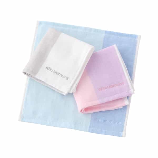 ツートンカラー タオルハンカチ