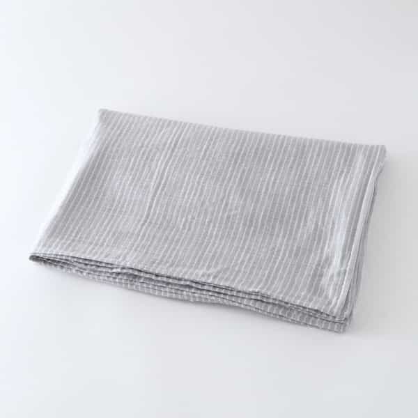 マシュマロガーゼボーダースロー 約140×200cm