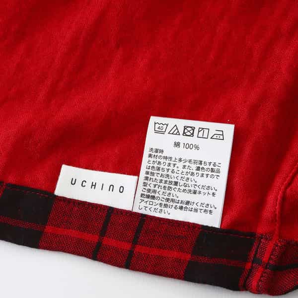 マシュマロガーゼタータンチェックピロケース 約46×90cm