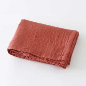 マシュマロワッフルガーゼライトカラースロー　約70×100cm