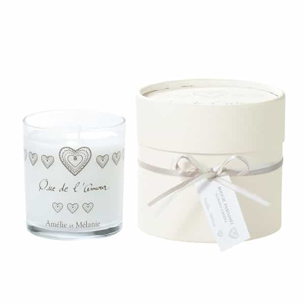 アメリー&メラニー ラムールグラスキャンドル