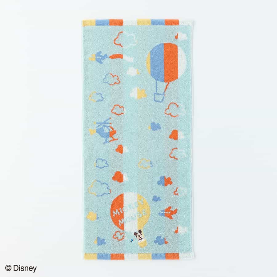 バルーン ミッキー＆ミニー フェイスタオル（単品）