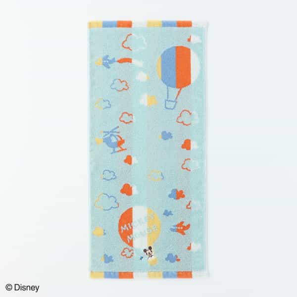 バルーン ミッキー＆ミニー フェイスタオル（単品）