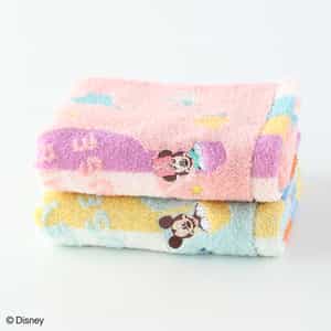 バルーン ミッキー＆ミニー フェイスタオル（単品）
