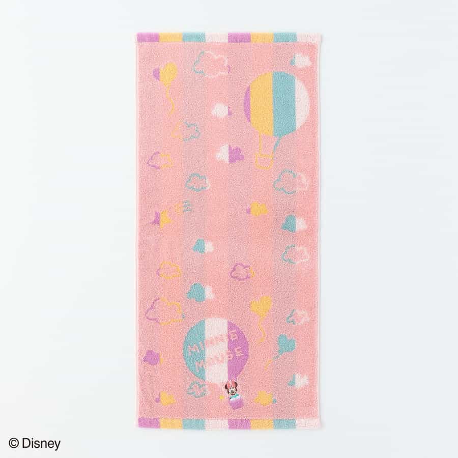 バルーン ミッキー＆ミニー フェイスタオル（単品）