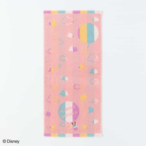 バルーン ミッキー＆ミニー フェイスタオル（単品）