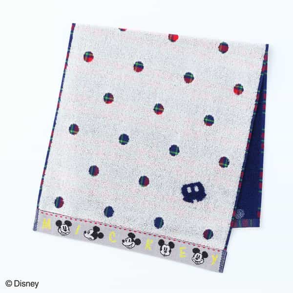 ディズニー カラフルドット フェイスタオル（単品）