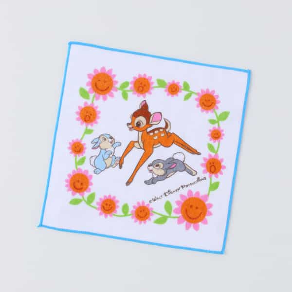 70'S復刻ディズニー タオルハンカチ バンビ
