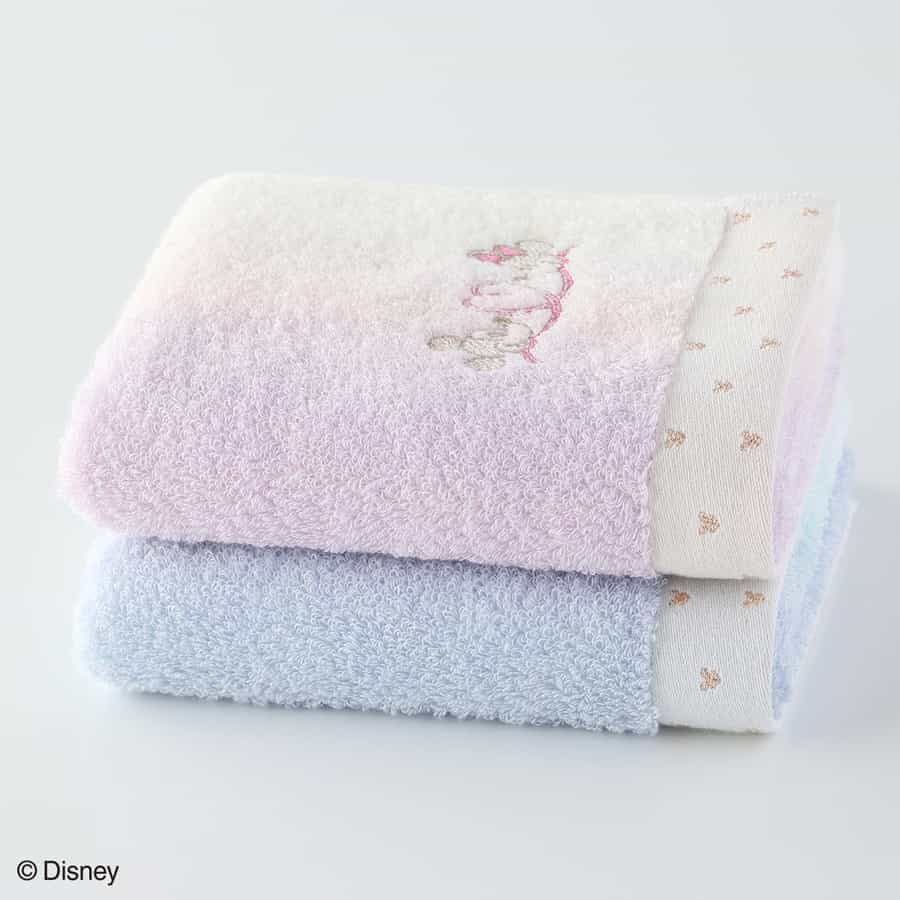 スウィートペア ミッキー＆ミニー フェイスタオル（単品）