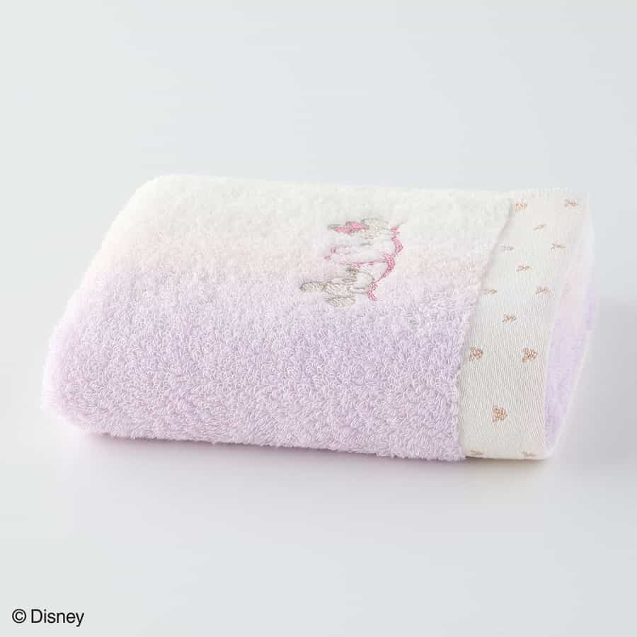 スウィートペア ミッキー＆ミニー フェイスタオル（単品）