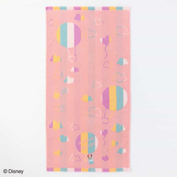 バルーン ミッキー＆ミニー バスタオル（単品）