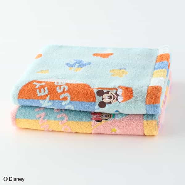 バルーン ミッキー＆ミニー バスタオル（単品）