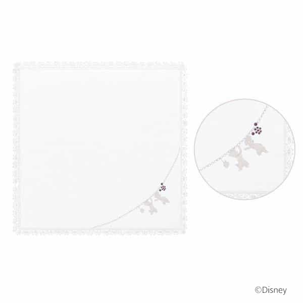 ジュエリーストーン チップ＆デール(2月) タオルハンカチ