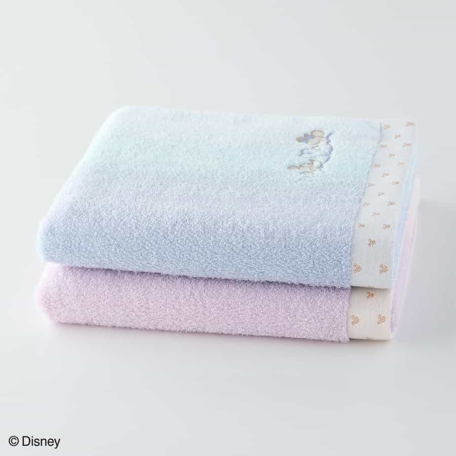 スウィートペア ミッキー＆ミニー バスタオル（単品）