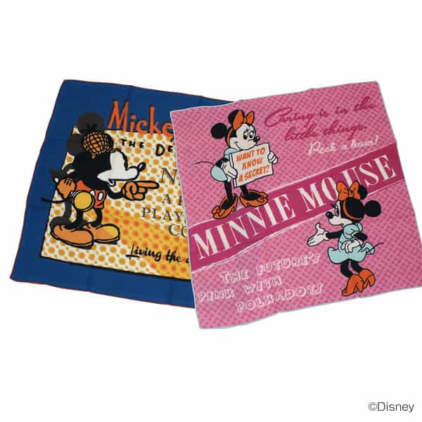 ルディック ガーゼタオルハンカチ2点　約50×50cm