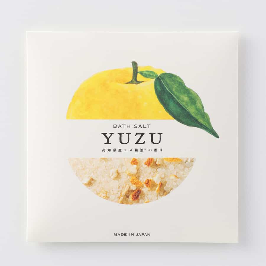 高知県産YUZUピール入りバスソルト