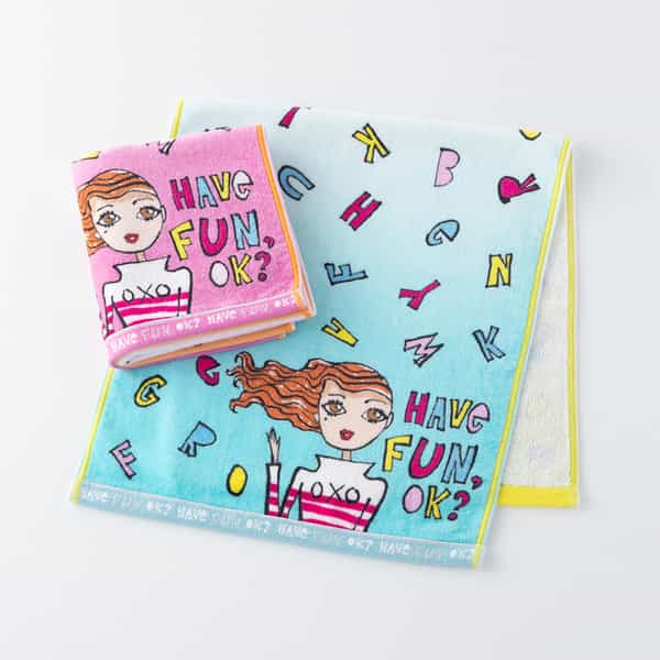 ハブファンオーケー フェイスタオル