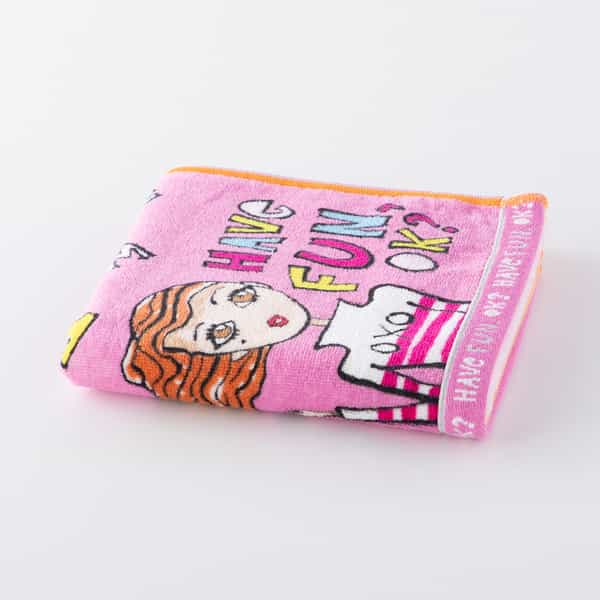 ハブファンオーケー フェイスタオル