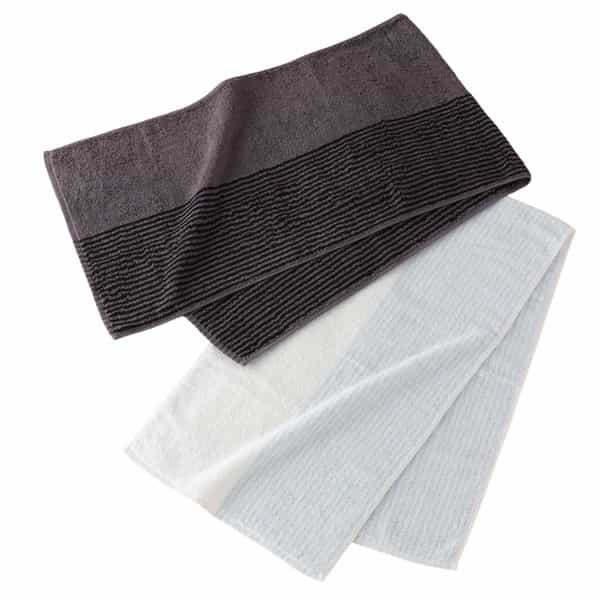 ストライプ スポーツタオル