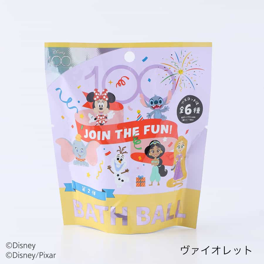 SALE】NC Disney100バスボール 1回分（55CB1820）-BATH DECOR