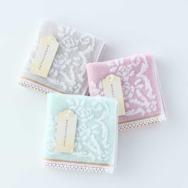 グレイス　タオルハンカチ