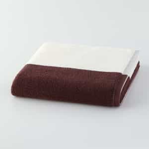 新ふんわりバイカラータオル バスタオル