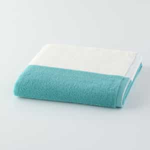 新ふんわりバイカラータオル バスタオル