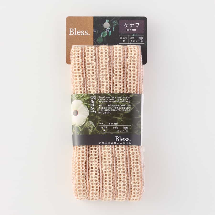 ブレス ボディタオル ケナフ