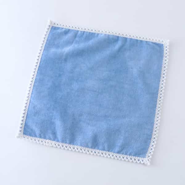 レースカラー タオルハンカチ