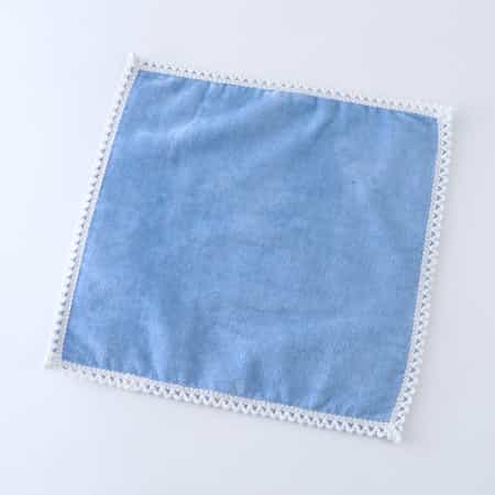 レースカラー タオルハンカチ