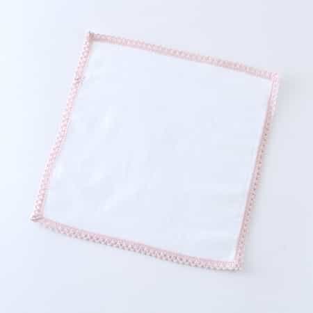 レースカラー タオルハンカチ