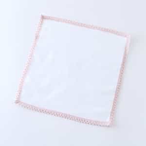 レースカラー タオルハンカチ