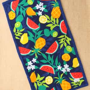 ヴァカンスプリント ワイドバスタオル