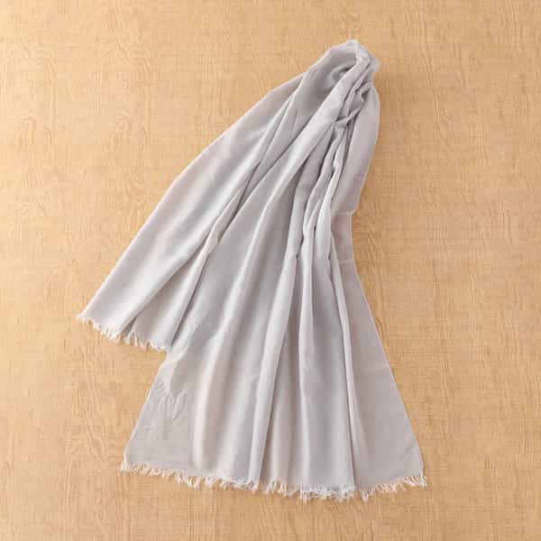 シルクコットンショール　　　　　　