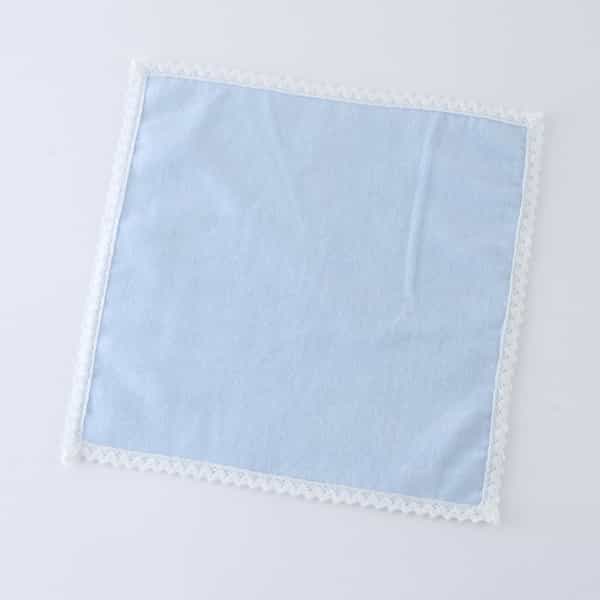 ベロアレースタオルハンカチ