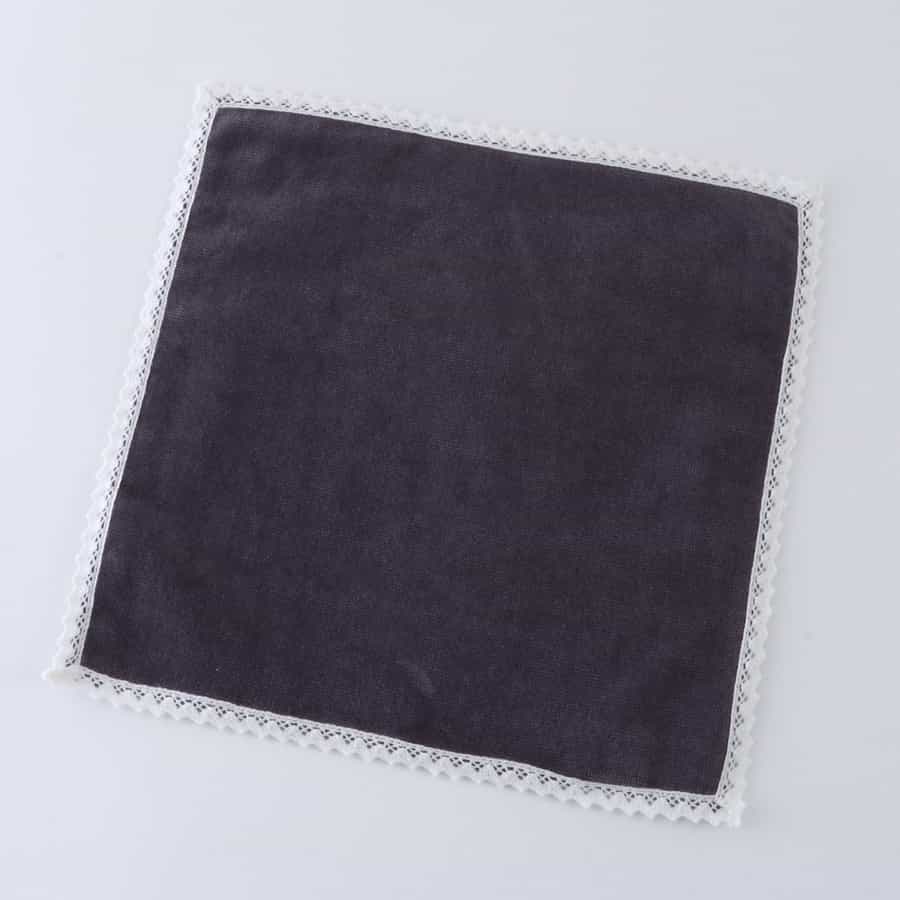 ベロアレースタオルハンカチ（8618V109）-UCHINO TOUCH-UCHINO Online Shop