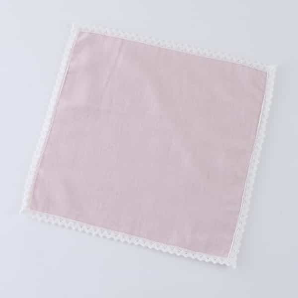 ベロアレースタオルハンカチ