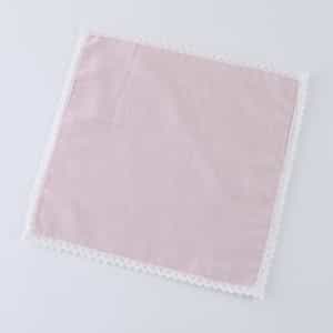 ベロアレースタオルハンカチ