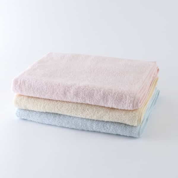 無撚糸デリケートパイル ベビーバスタオル