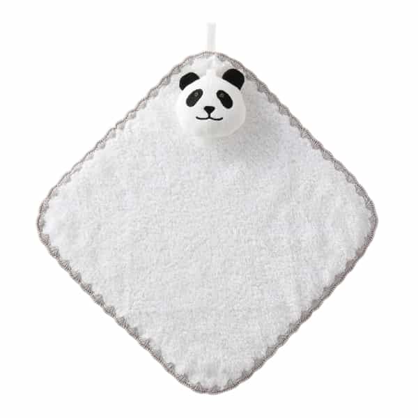 シフォンマスコット付タオル パンダ