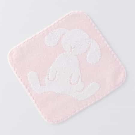 ふわふわバニー タオルハンカチ