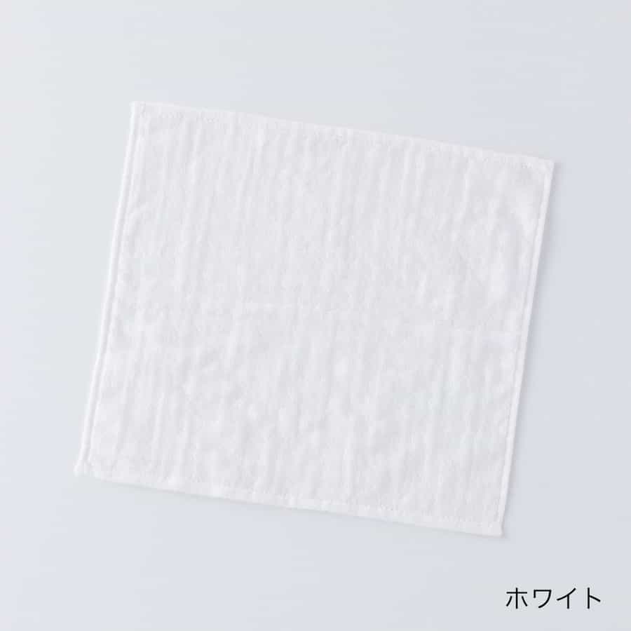 マシュマロパフガーゼカラー タオルハンカチ（8807V104）-ウチノタオル