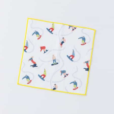 ヴァカンスプリント タオルハンカチ