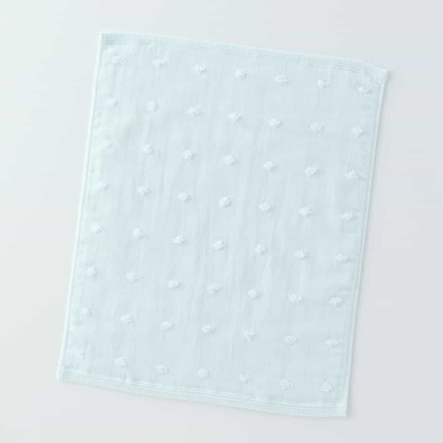 ふわふわガーゼドット ゲストタオル（単品）